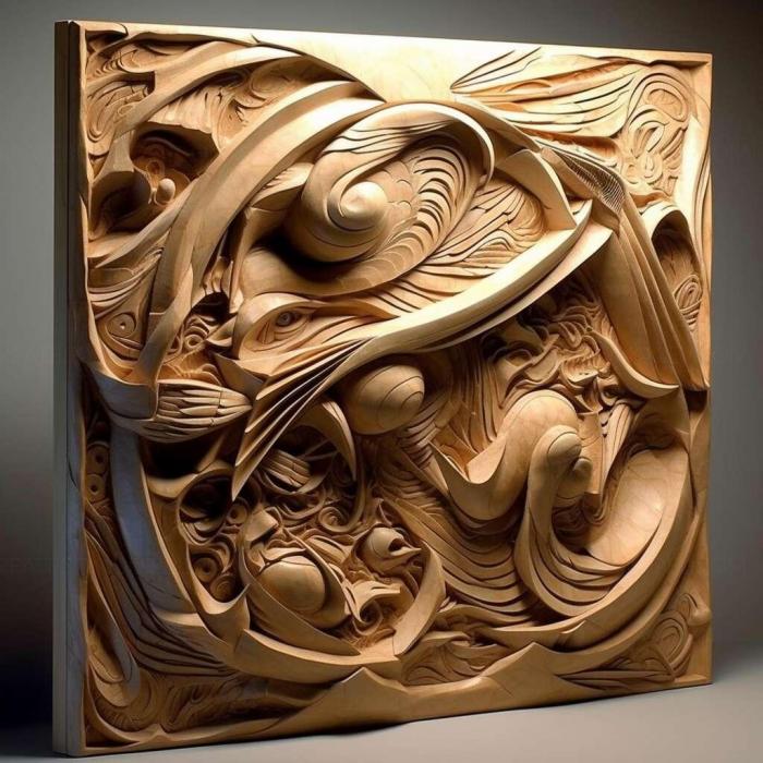 نموذج ثلاثي الأبعاد لآلة CNC 3D Art 